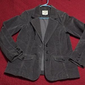 Grey Corduroy Blazer.